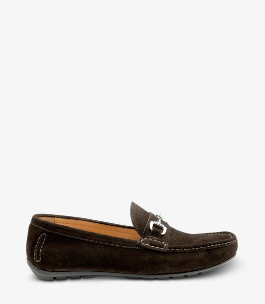 Loake Hawthorn Mørkebrun Ruskind Loafer