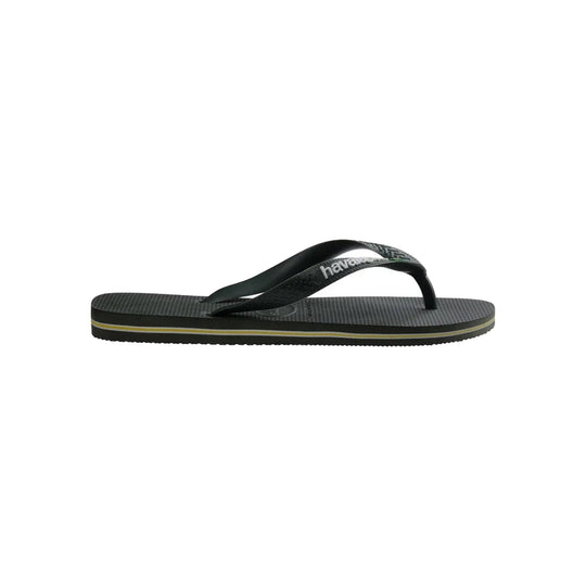 Havaianas Brasil Logo Sandaler Mørkegrøn