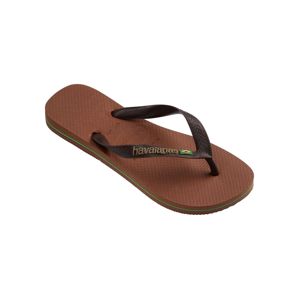 Havaianas Brasil Logo Sandaler Rose/kaffe