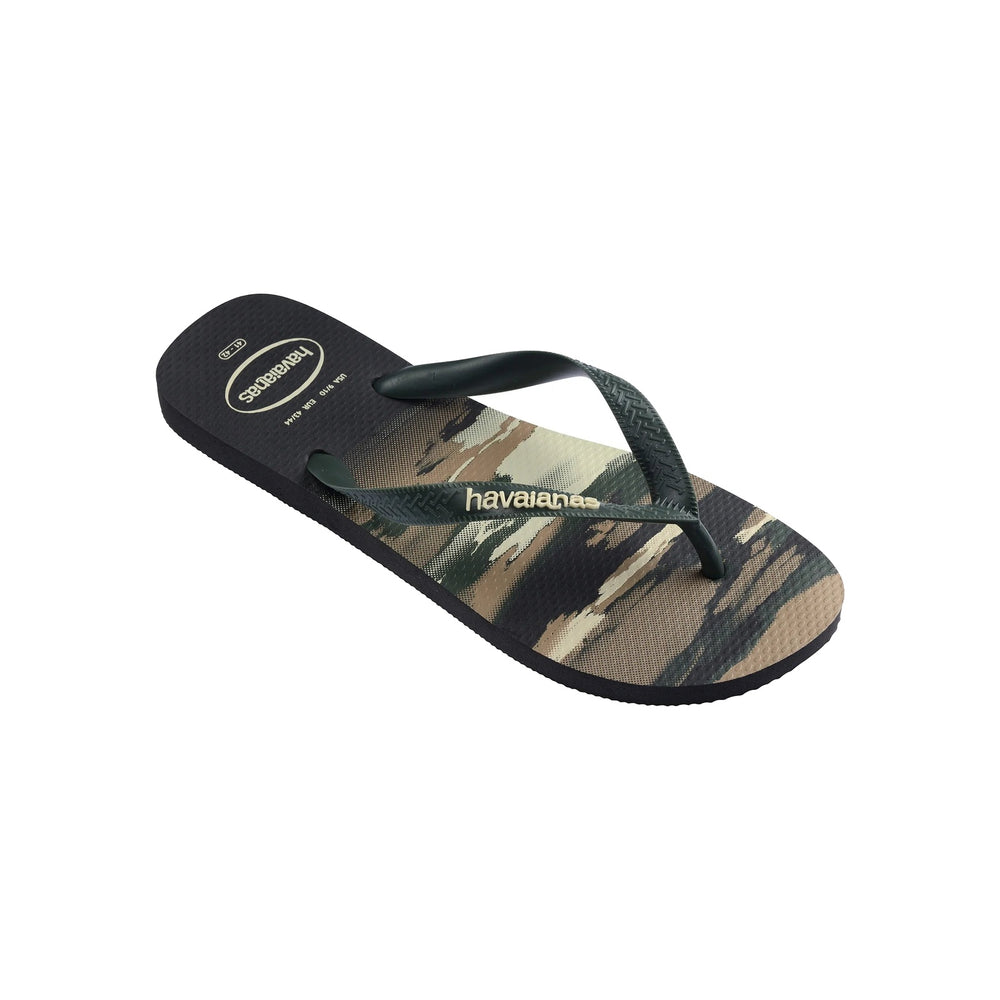 Havaianas Top Camu Sandaler Sort/Grøn