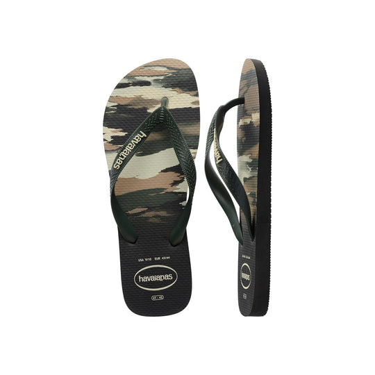 Havaianas Top Camu Sandaler Sort/Grøn