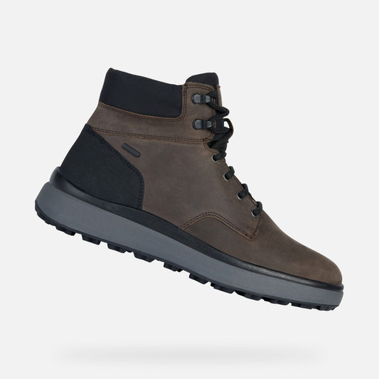Geox Granito+Grip Boots Coffee leather