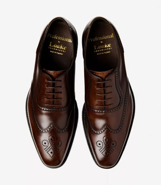 Loake Tay Dark Brown Leather