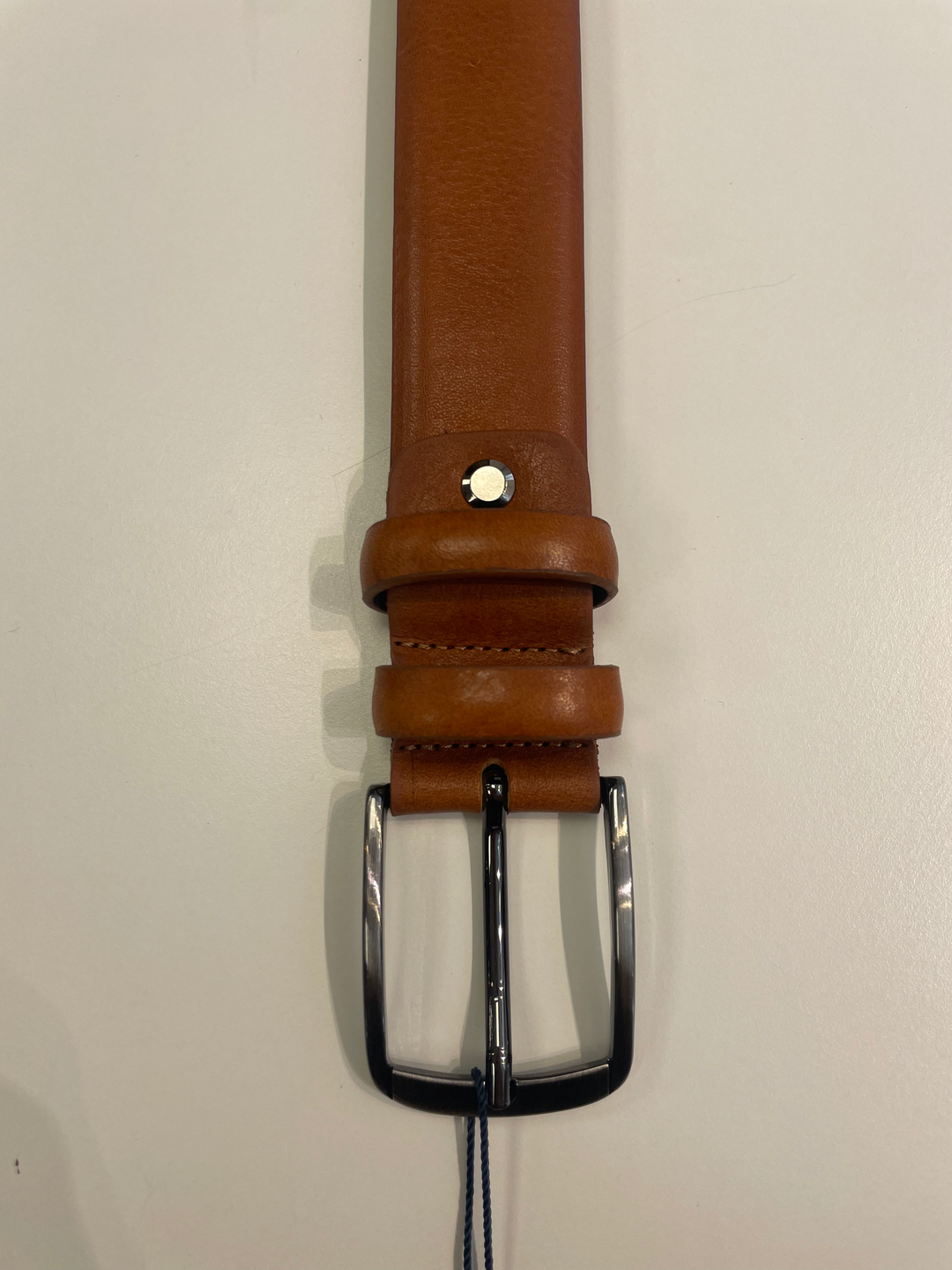 Portia Cognac Leather Belt