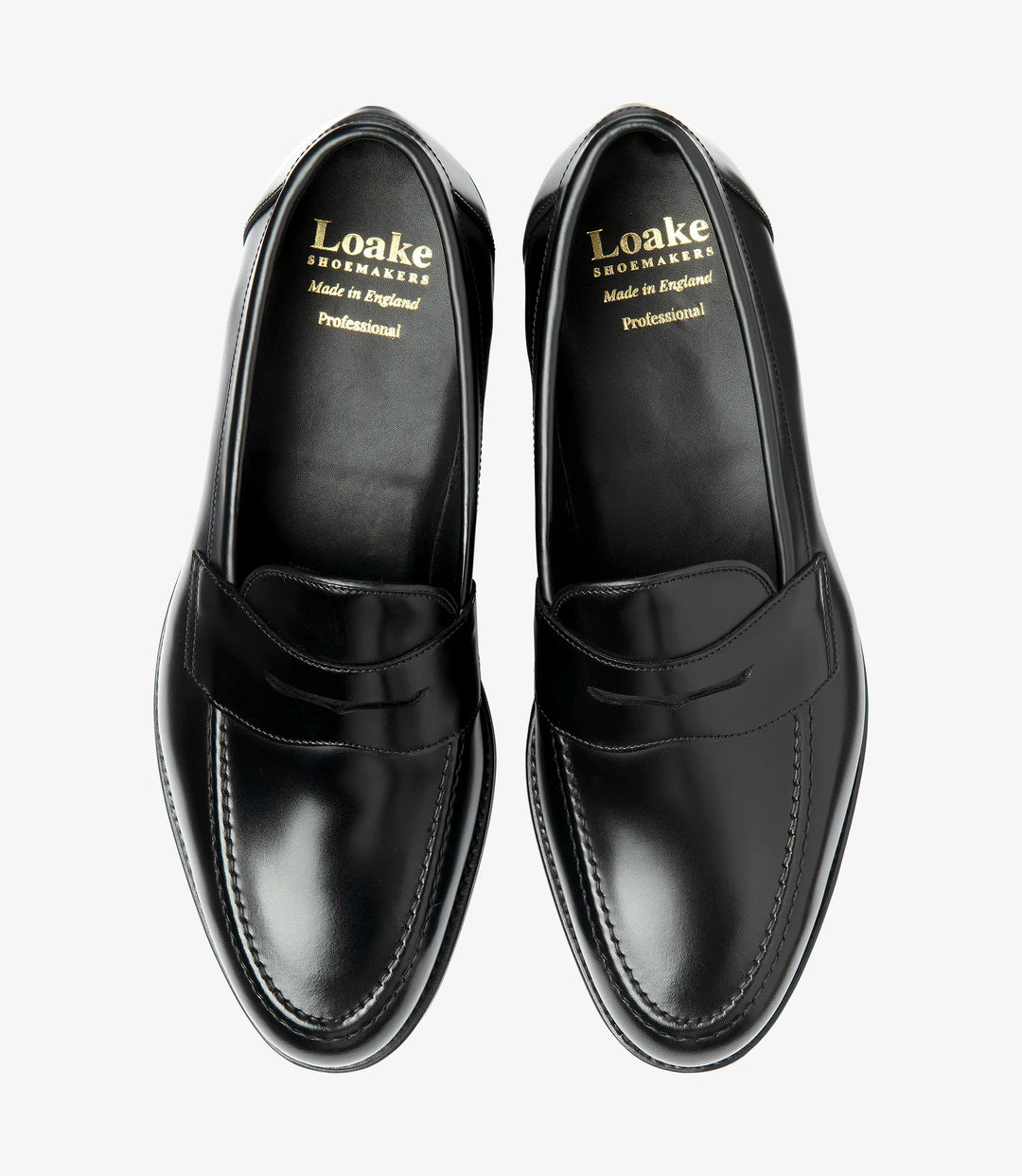 Loake Imperial Sort Læder
