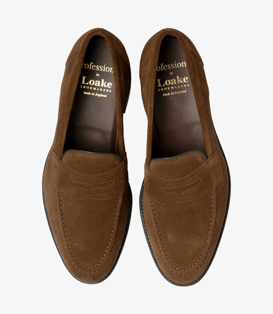 Loake Imperial Brun Ruskind Loafer