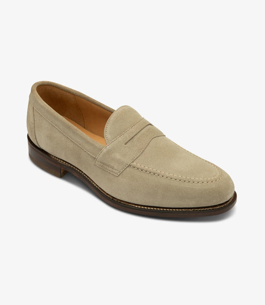 Loake Imperial Sandfarvet Ruskind Loafers