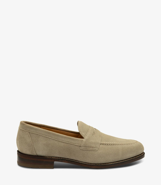 Loake Imperial Sand Suede Loafers