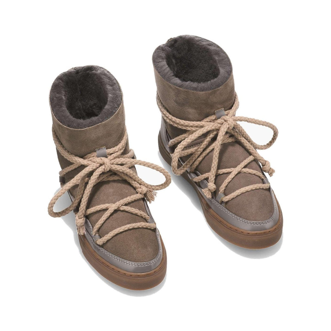 INUIKII Classic Boot Taupe - parret set oppefra