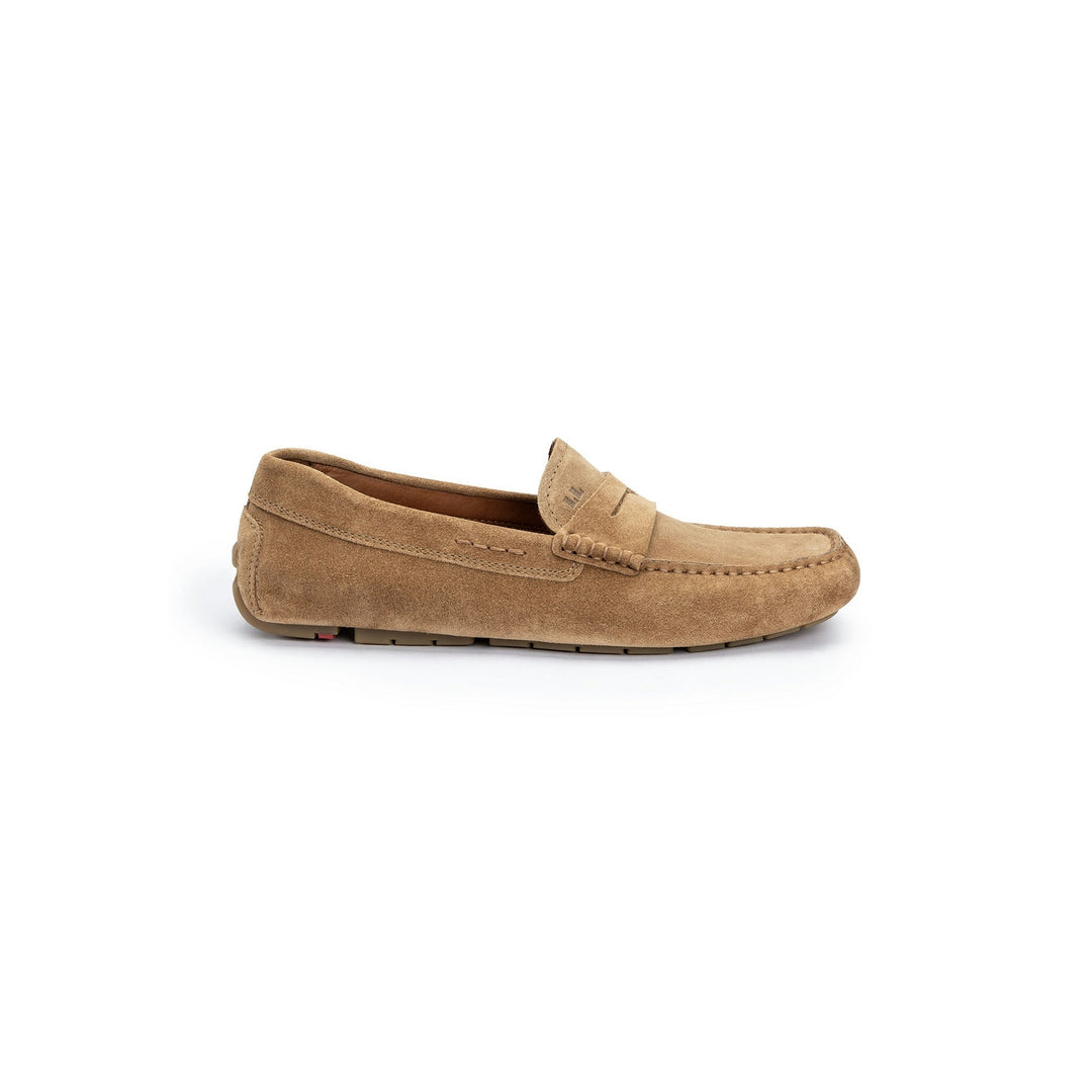 Lloyd Eljos Beige Ruskind Moccasins