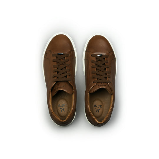 Lloyd Metro X-motion Plus Cognac Læder Sneaker