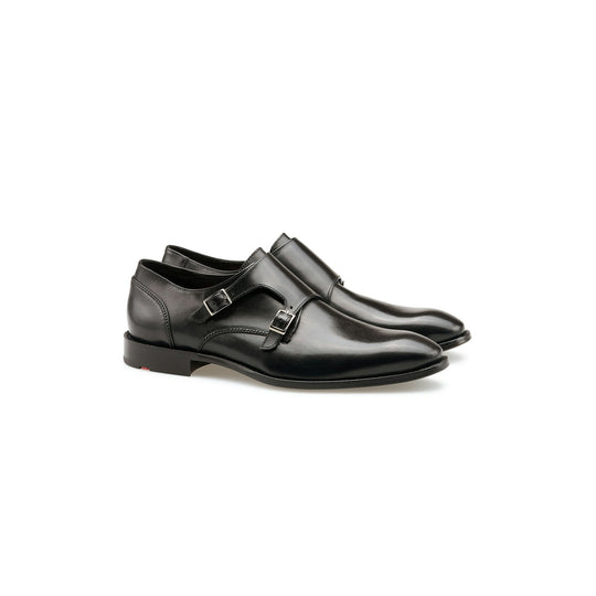 Lloyd Nobel 220 Sort Monk Strap