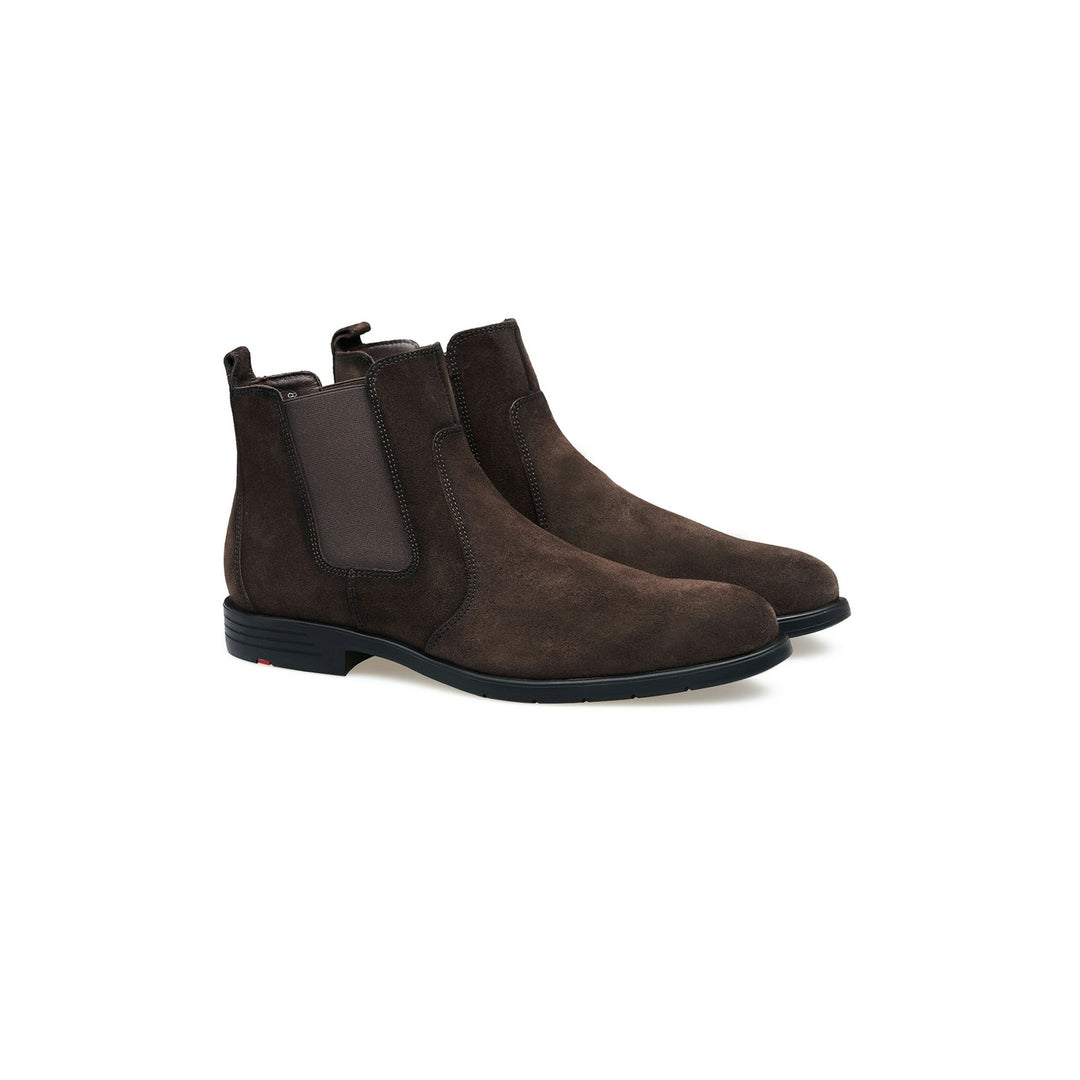 Lloyd Eezy 315 Mørkebrun Ruskind Chelsea Boot