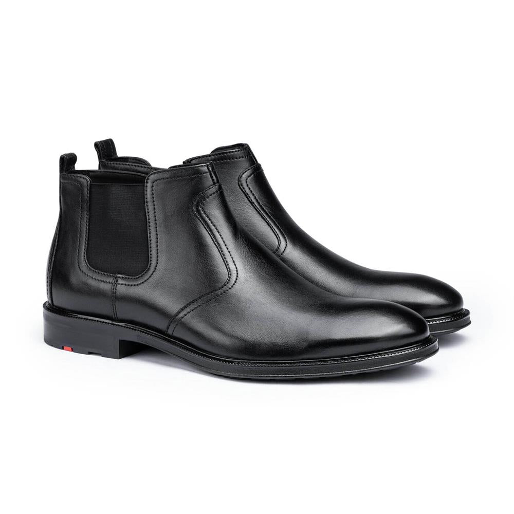 Lloyd Maya chelsea boot - sort glat læder