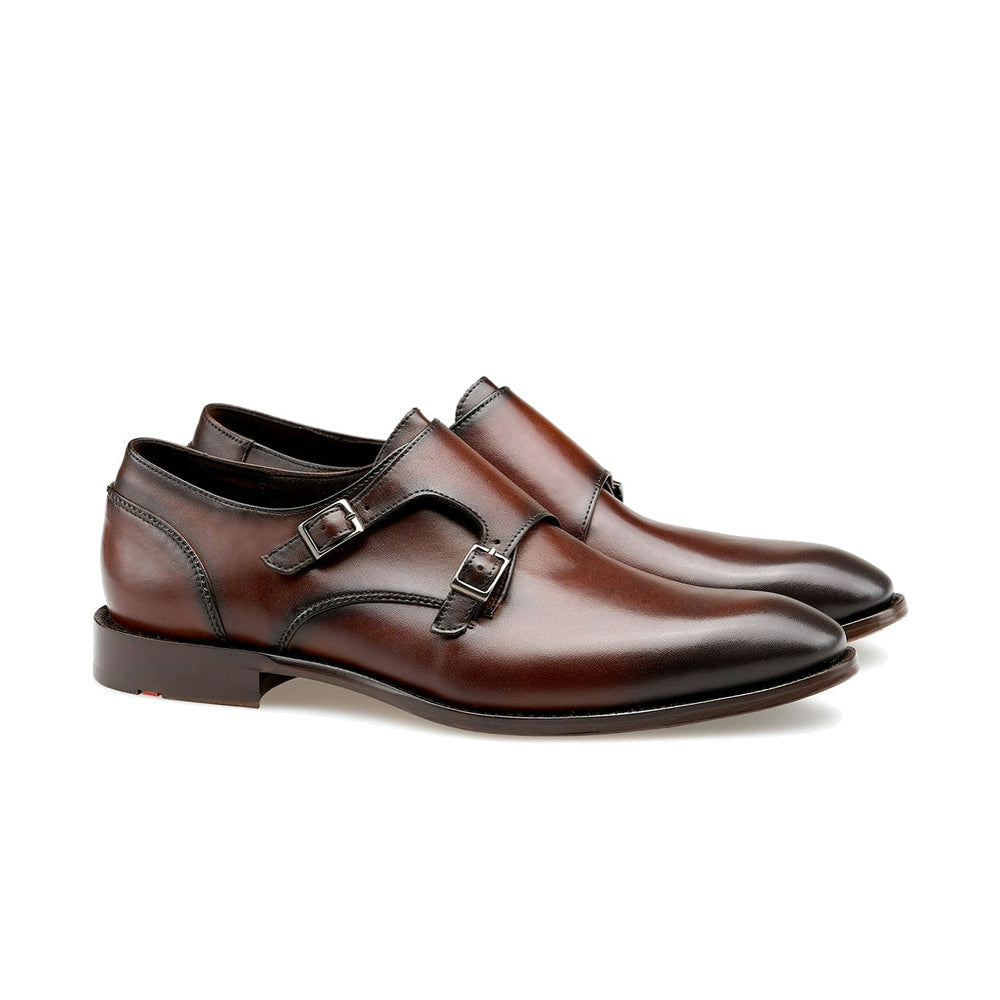 Lloyd Nobel 220 Mørkebrun Monk Strap