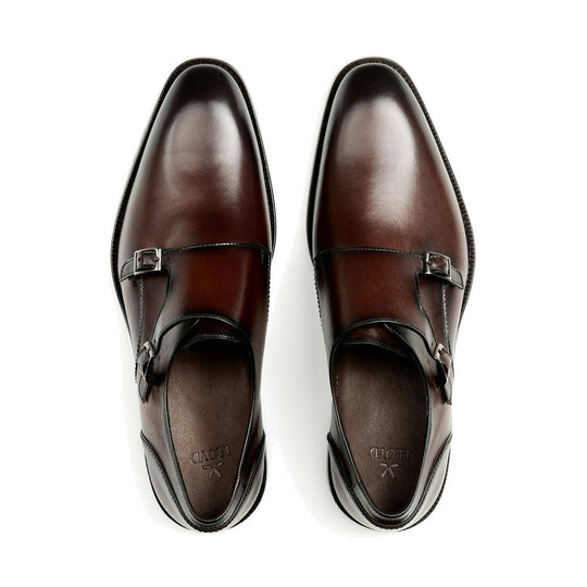 Lloyd Nobel 220 Mørkebrun Monk Strap