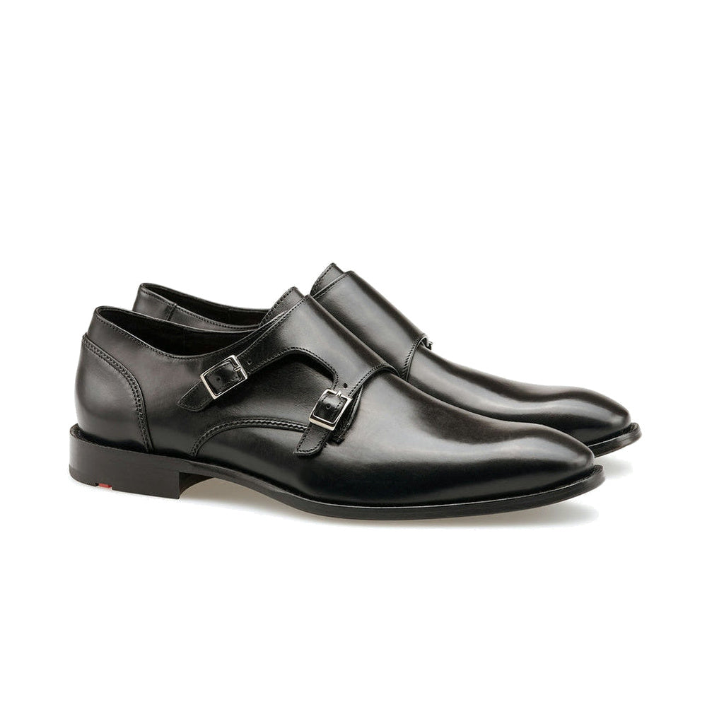 Lloyd Nobel 220 Sort Monk Strap