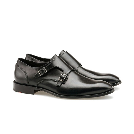 Lloyd Nobel 220 Sort Monk Strap