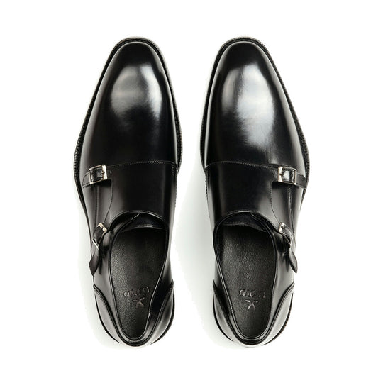 Lloyd Nobel 220 Sort Monk Strap