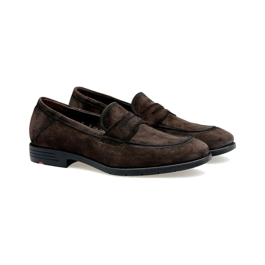Lloyd Eezy 240 Mørkebrun Ruskind Loafer