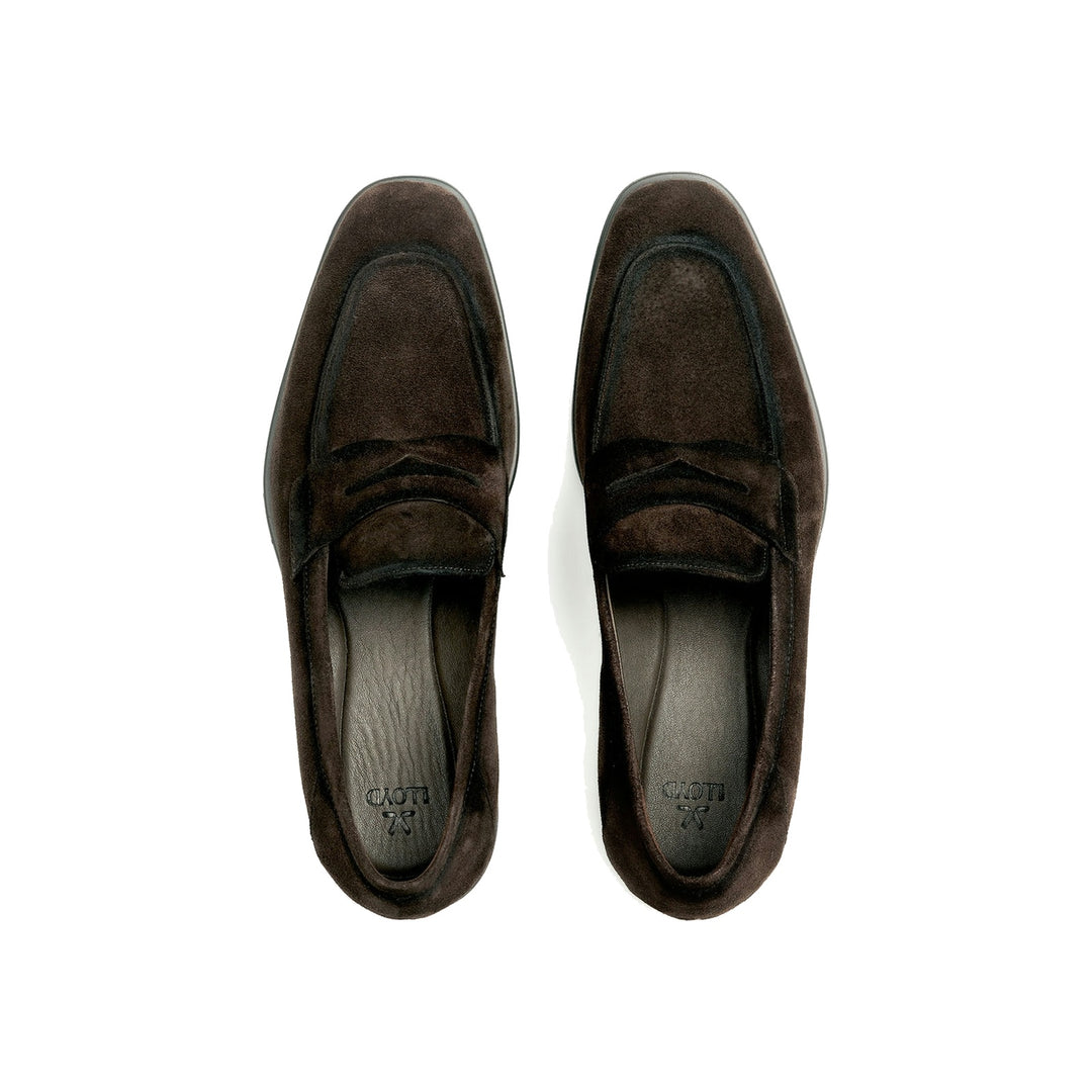 Lloyd Eezy 240 Mørkebrun Ruskind Loafer