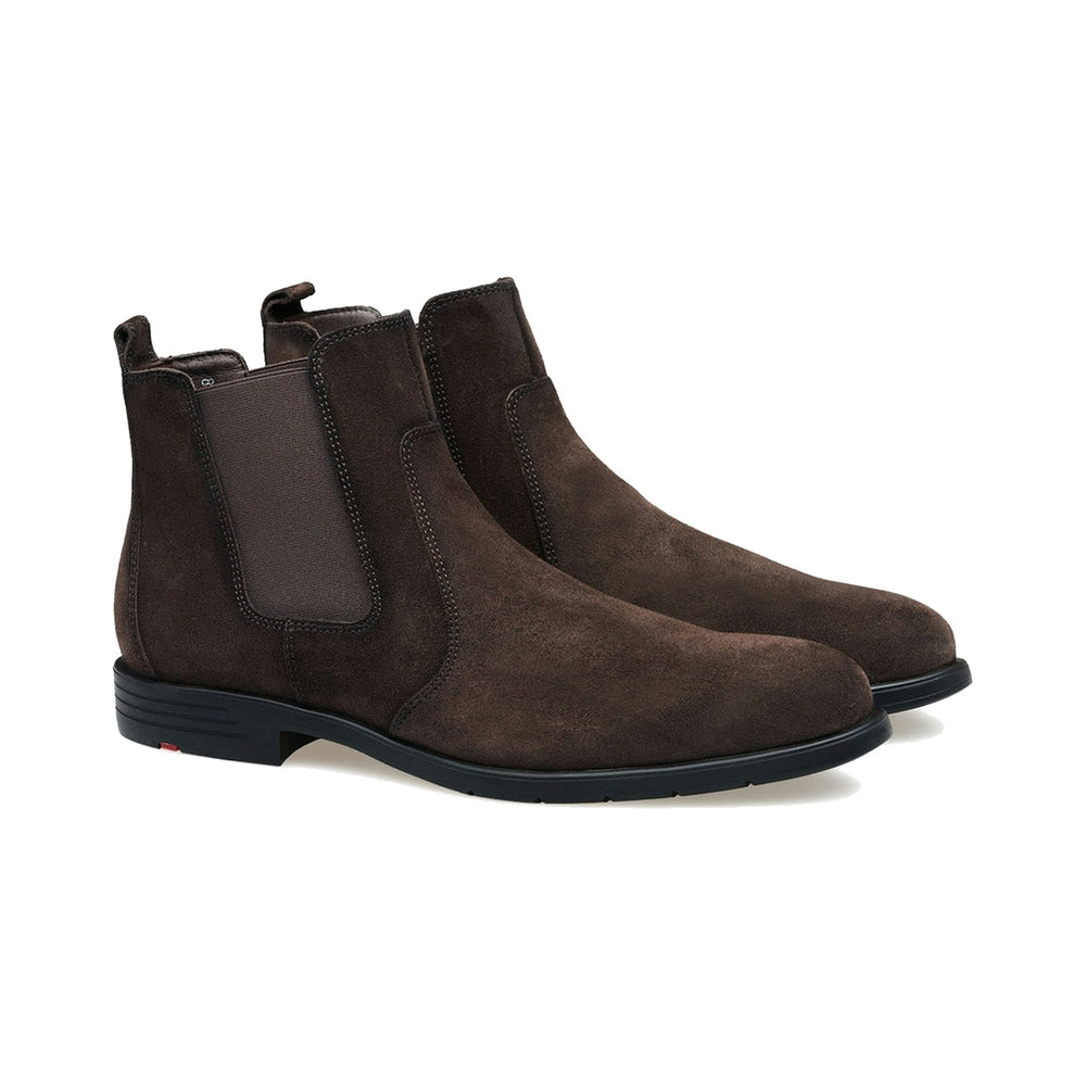 Lloyd Eezy 315 Mørkebrun Ruskind Chelsea Boot