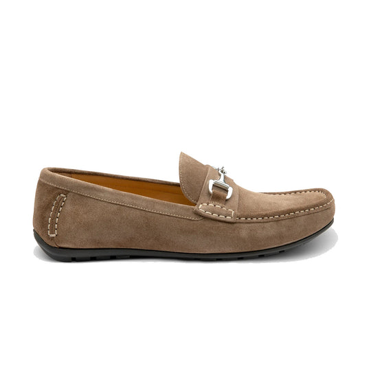 Loake Hawthorn Beige Ruskind Loafer