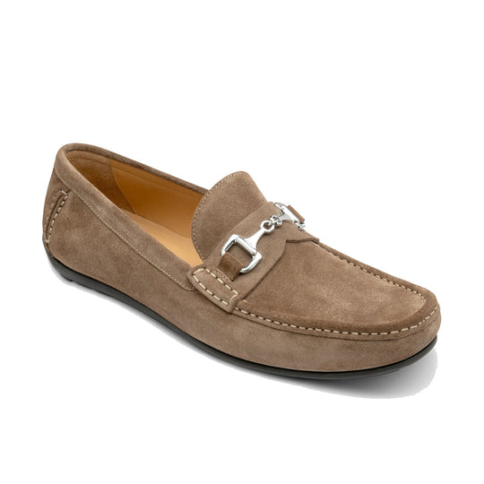 Loake Hawthorn Beige Ruskind Loafer