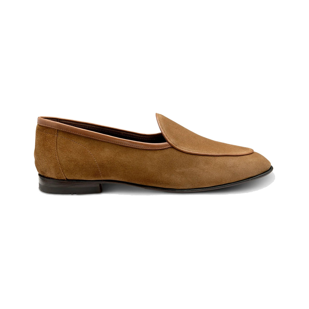 Loake Belgrave Cognac Ruskind Loafer