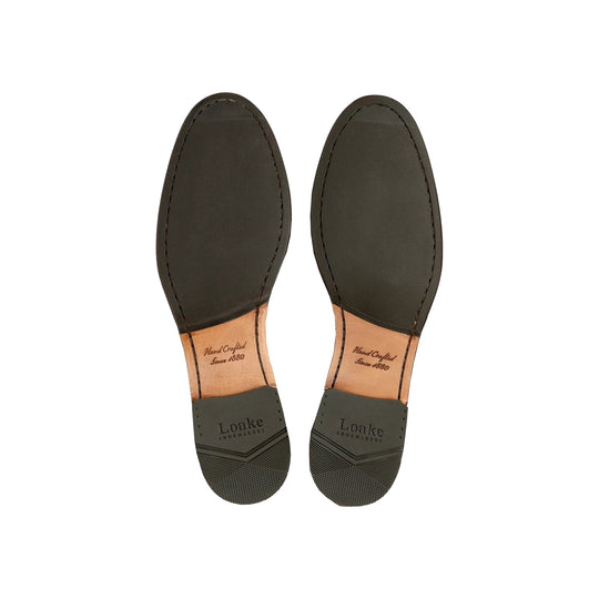 Loake Belgrave Mørkebrun ruskind Loafer