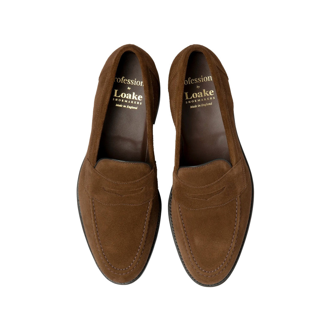 Loake Imperial Brun Ruskind Loafer