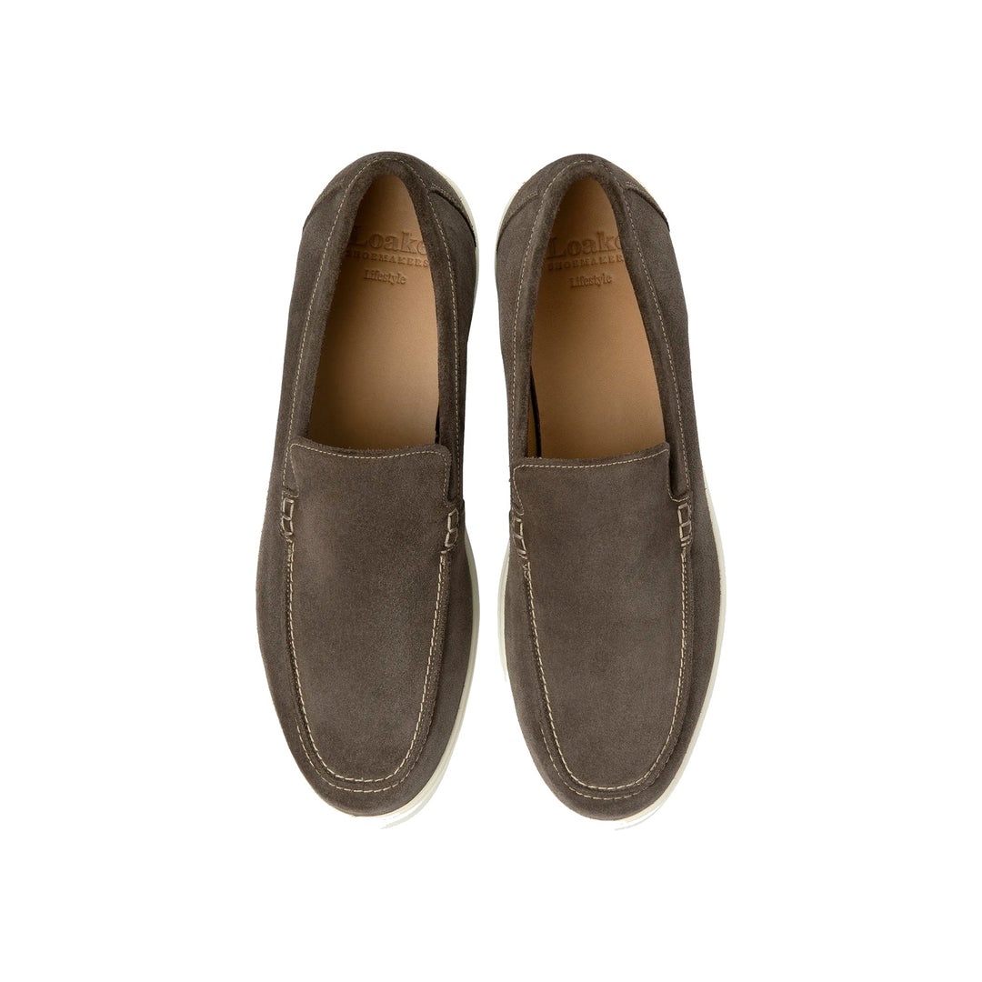 Loake Tuscany Mørkegrå Ruskind Loafer