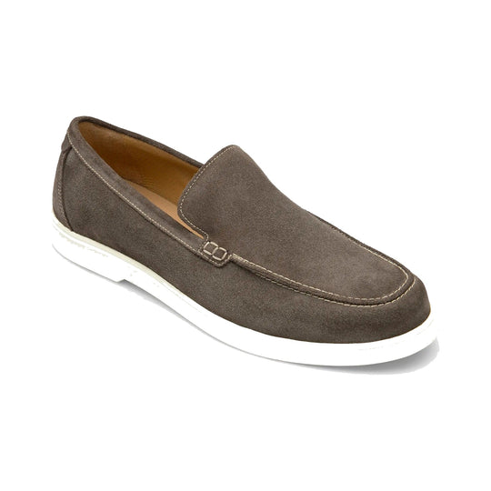 Loake Tuscany Mørkegrå Ruskind Loafer