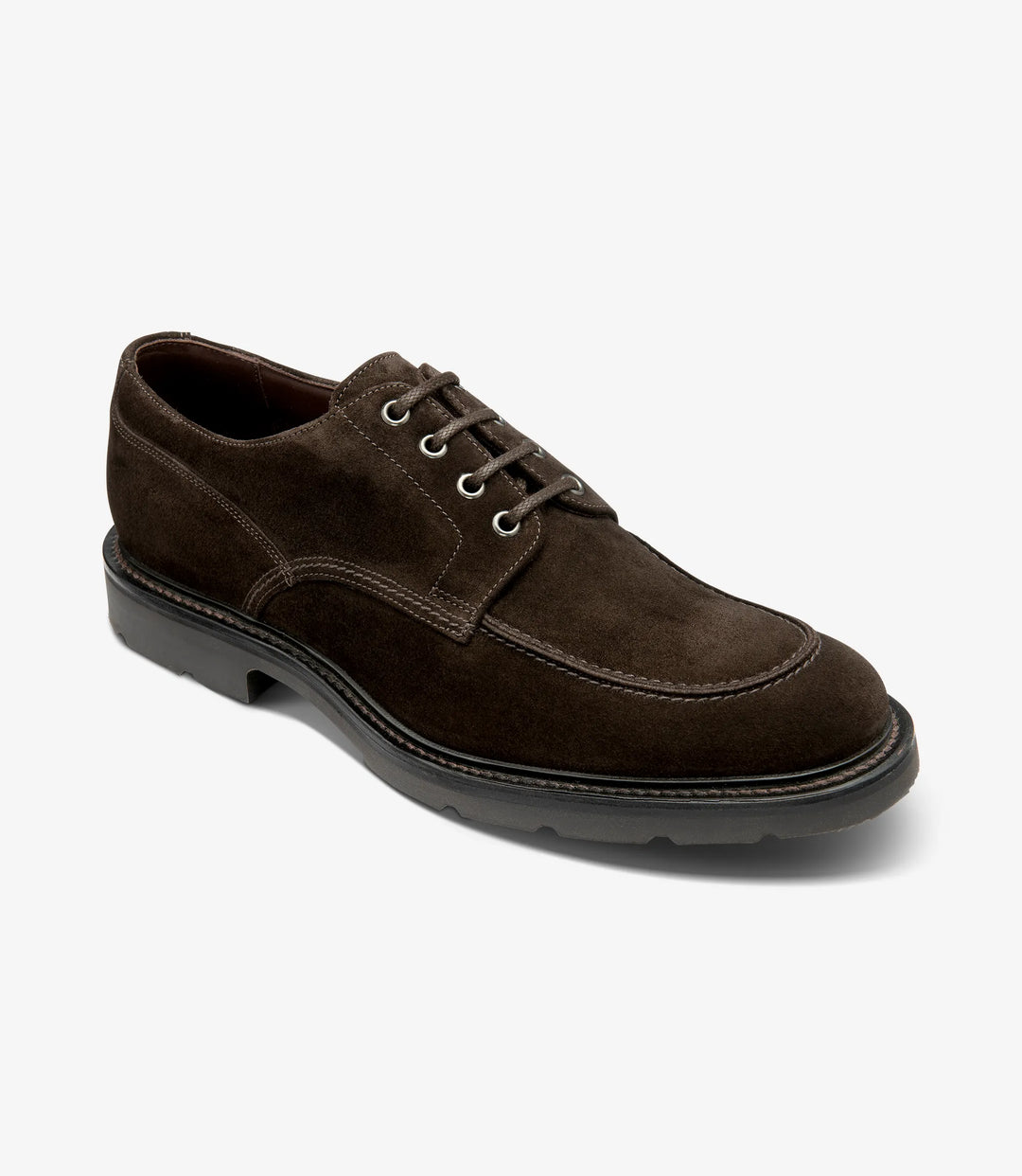 Loake Mowbury Dark Brown Suede