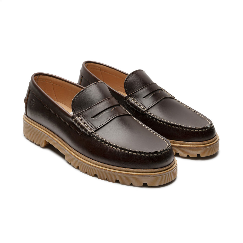 Playboy Austin 5.0 Dk. Brown leather Loafers