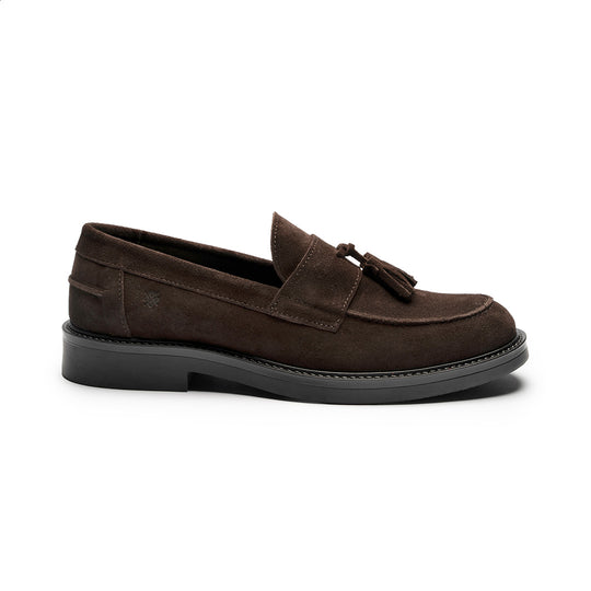 Playboy Filippo Dark Brown Suede Loafer