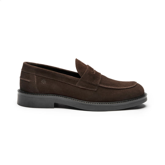Playboy Dalton Mørkebrun Ruskind Loafer