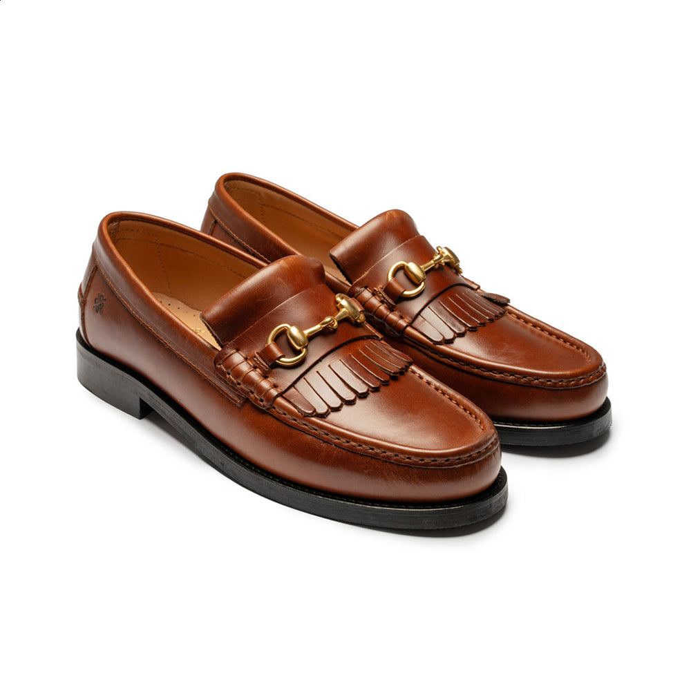Playboy Texas Brandy Læder Loafer