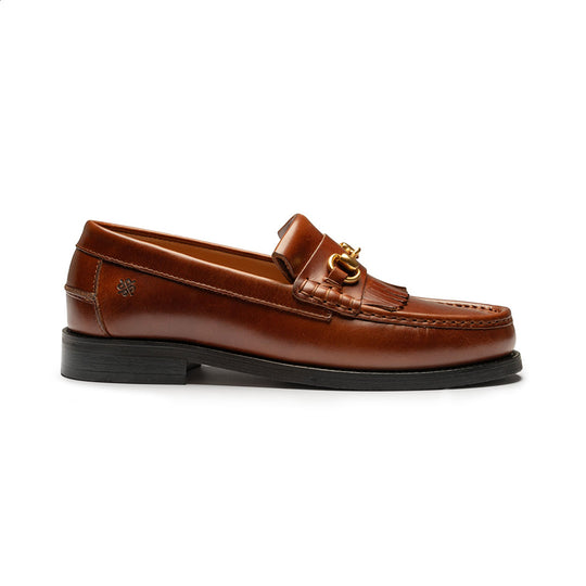 Playboy Texas Brandy Læder Loafer
