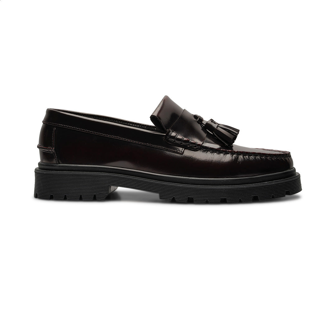 Playboy Tassel Loafer Florida Bordo bordeaux-farvet Polido-læder