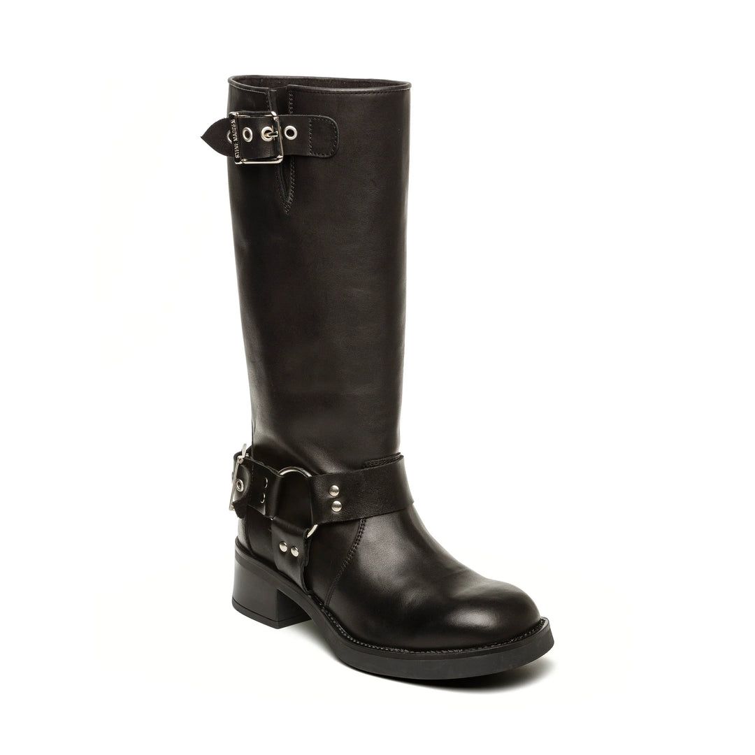 Steve Madden Beau Sorte pull-on støvler i læder Dame