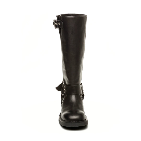Steve Madden Beau Sorte pull-on støvler i læder Dame