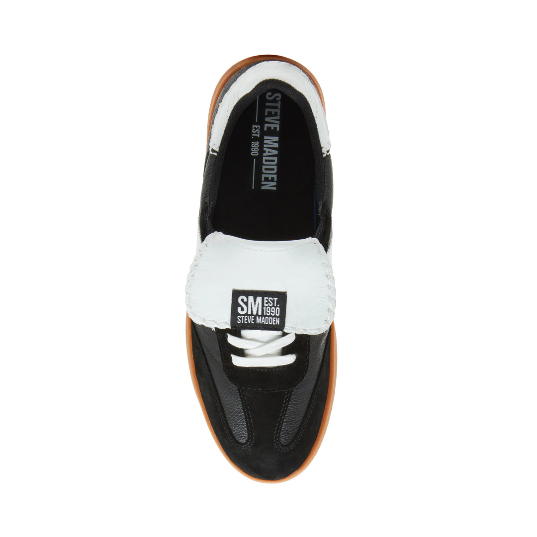 Steve Madden Crocket Sort/Hvid Sneaker