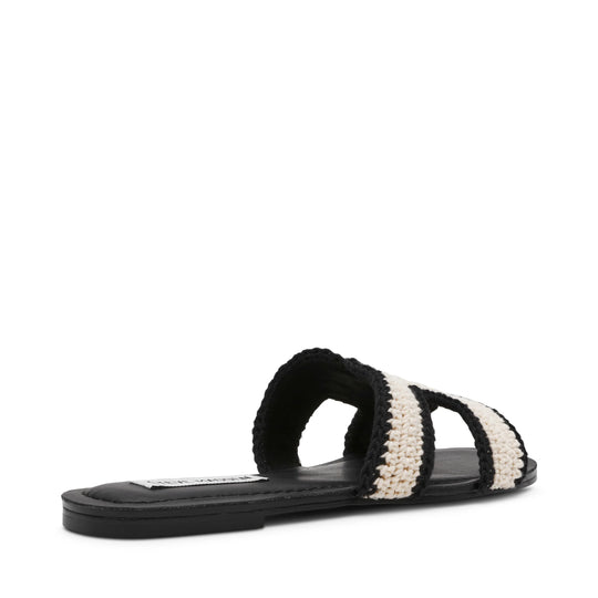 Steve Madden Zarnia Sort/Hvid Sandal