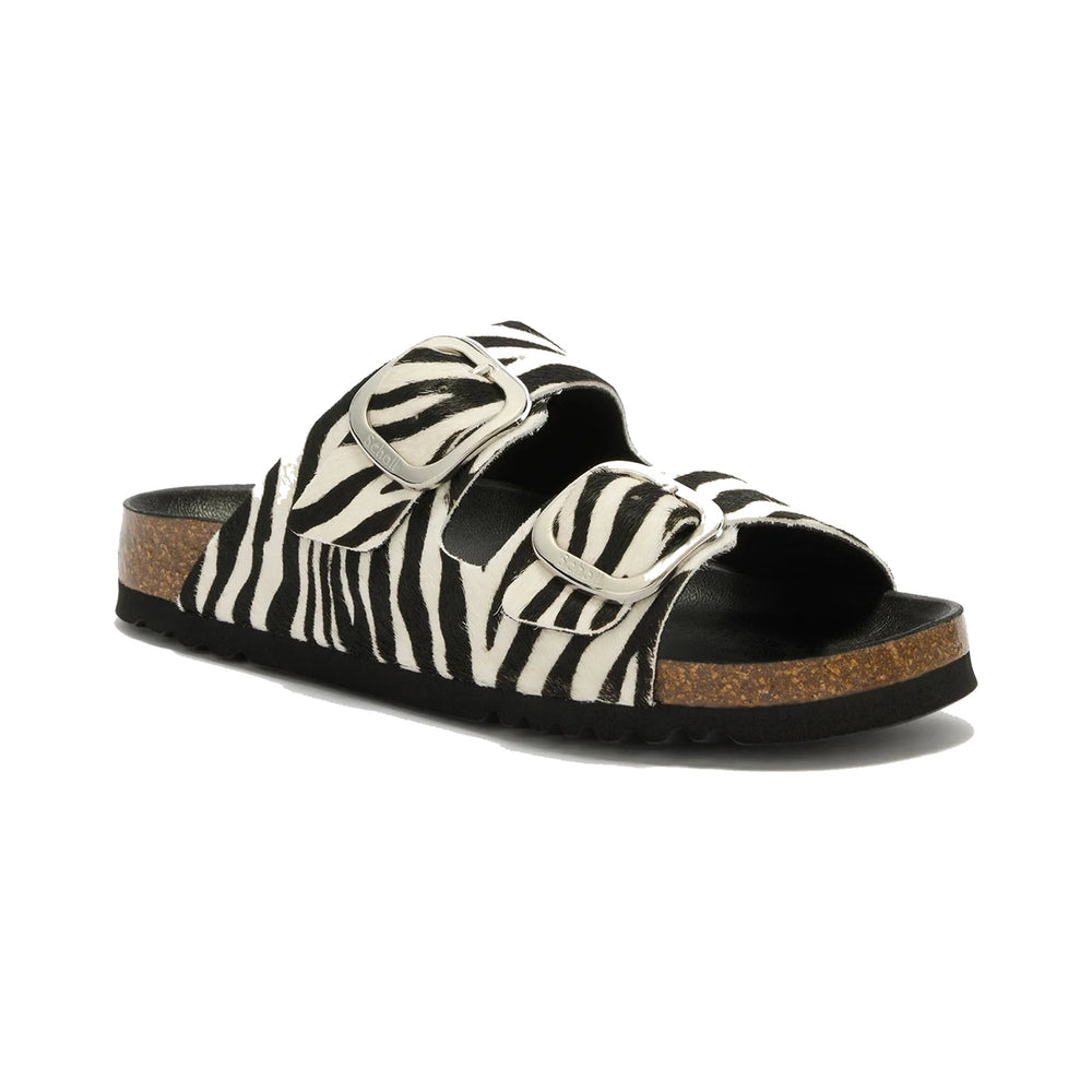 Scholl Noelle Zebra Hvid Sandaler