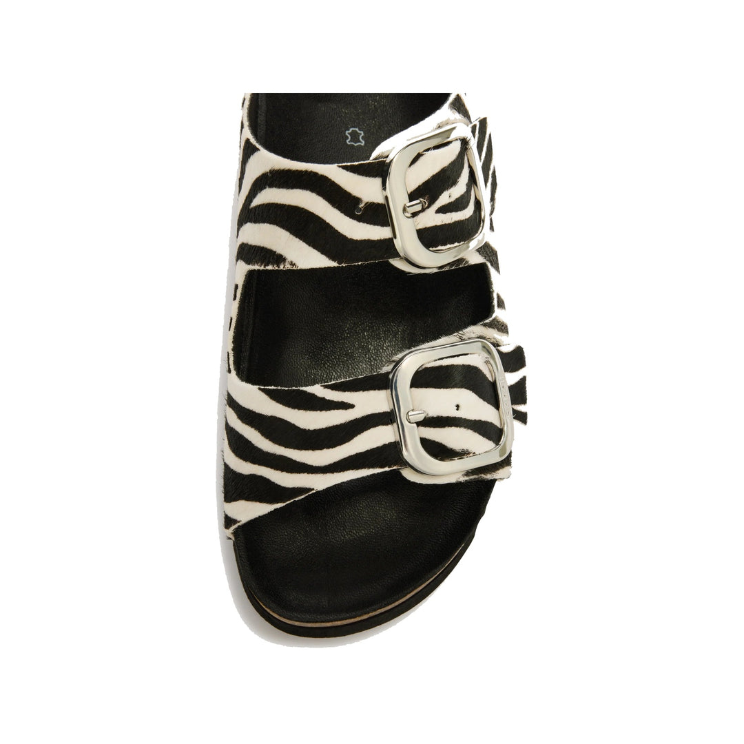 Scholl Noelle Zebra Hvid Sandaler