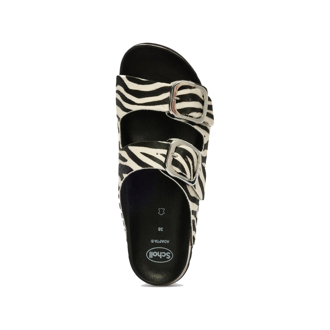 Scholl Noelle Zebra Hvid Sandaler