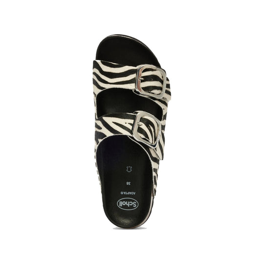 Scholl Noelle Zebra Hvid Sandaler