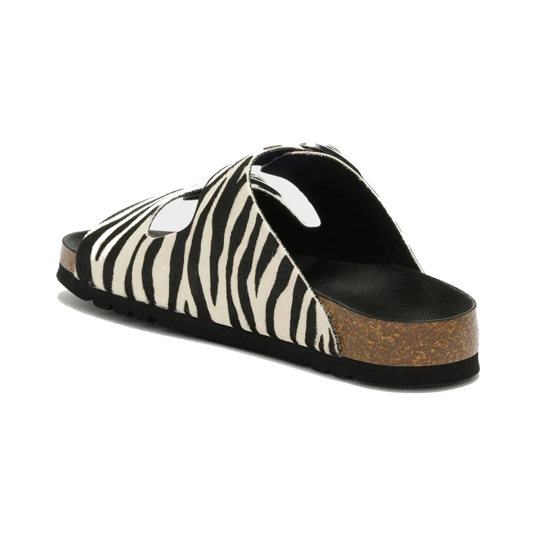 Scholl Noelle Zebra Hvid Sandaler