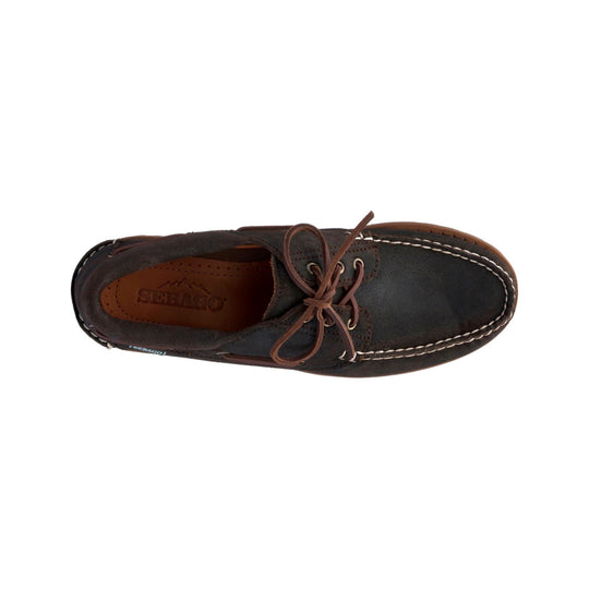 Sebago Acadia Vokset Ruskind 901 Dark Brown